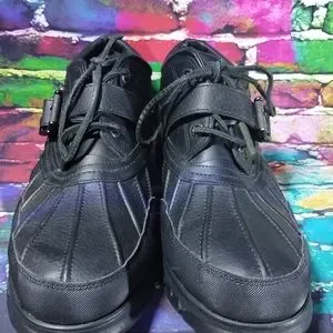 Polo Ralph Lauren Dover III Black Leather Hiking Duck Boots Shoes Mens Size 11.5 Ralph Lauren Polo Dover III Men main image 3